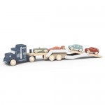 Car Carrier Wooden - Speedy Monkey